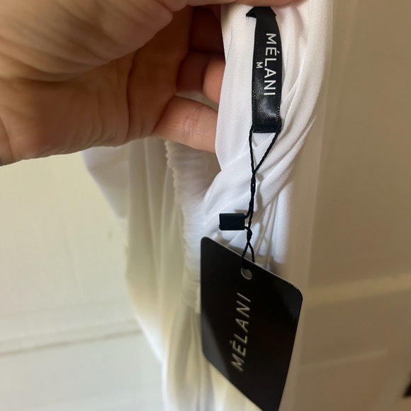 Melani Ivana Multi-way Gown Halter Size Medium New with Tags Wedding Bridesmaid - Picture 7 of 7